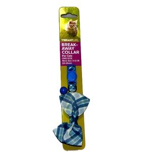 Vibrant Life Break Away Collar For Cats One Size Neck 8-10 inches Male C…